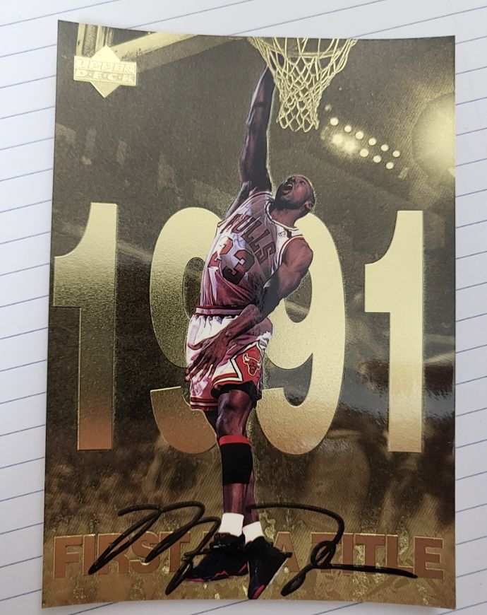 1991 Upper Deck #7 Michael Jordan — front