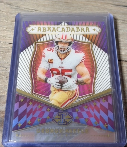 2024 Panini Illusions Abracadabra #18 George Kittle — front