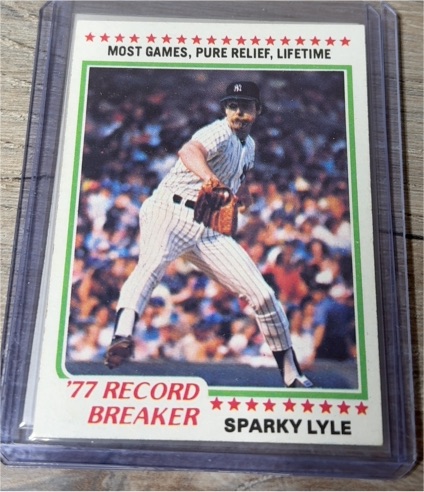 1978 Topps #2 Sparky Lyle — front