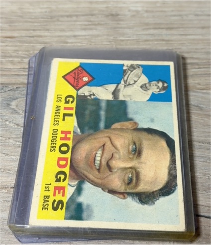 1960 Topps #295 Gil Hodges — front