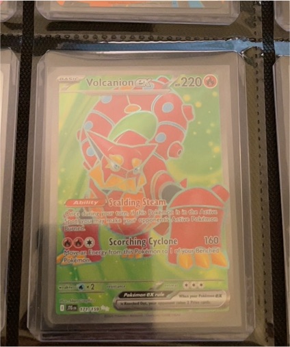 2025 Pokémon TCG Journey Together #171 Volcanion ex — front