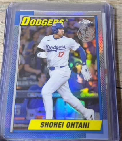 2025 Topps Chrome #90CB-7 Shohei Ohtani — front