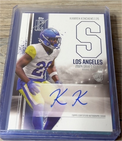 2024 Topps Signature Class #26 Kamren Kinchens — front