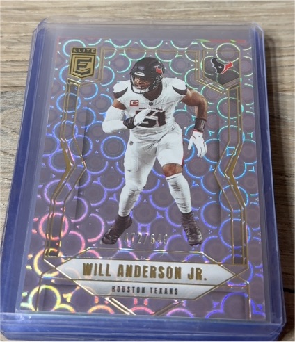 2025 Panini Donruss Elite #26 Will Anderson Jr. — front