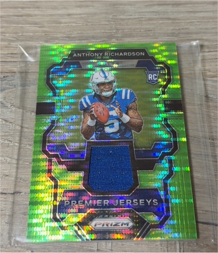 2023 Panini Prizm Premier Jerseys #PJ-AR Anthony Richardson — front