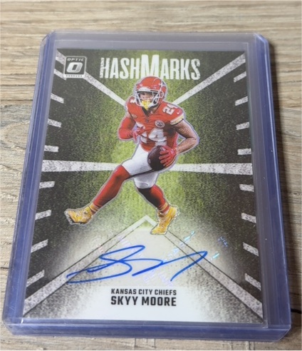 2024 Panini Donruss Optic Hash Marks #HM-SME Skyy Moore — front