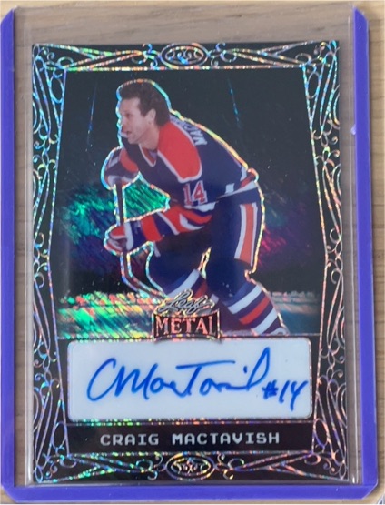 2024 Leaf Metal #BA-CMT Craig Mactavish — front