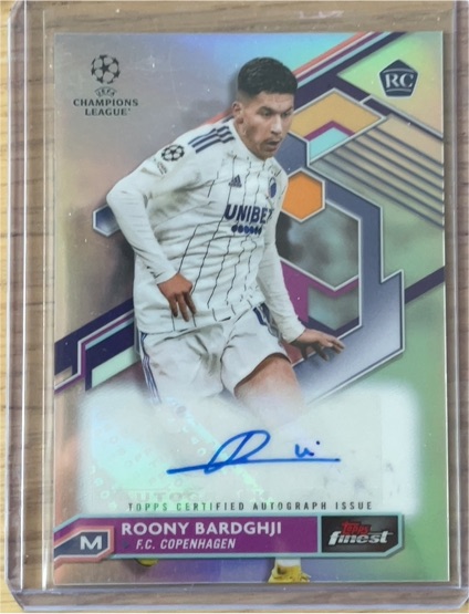 2022-23 Topps Finest UEFA Champions League #92 Roony Bardghji RC — front