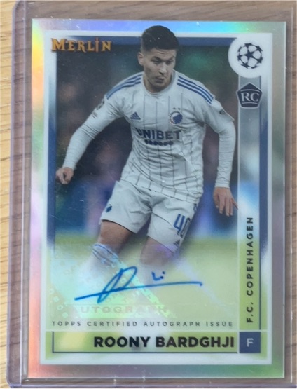 2022 Topps Merlin #60 Roony Bardghji — front