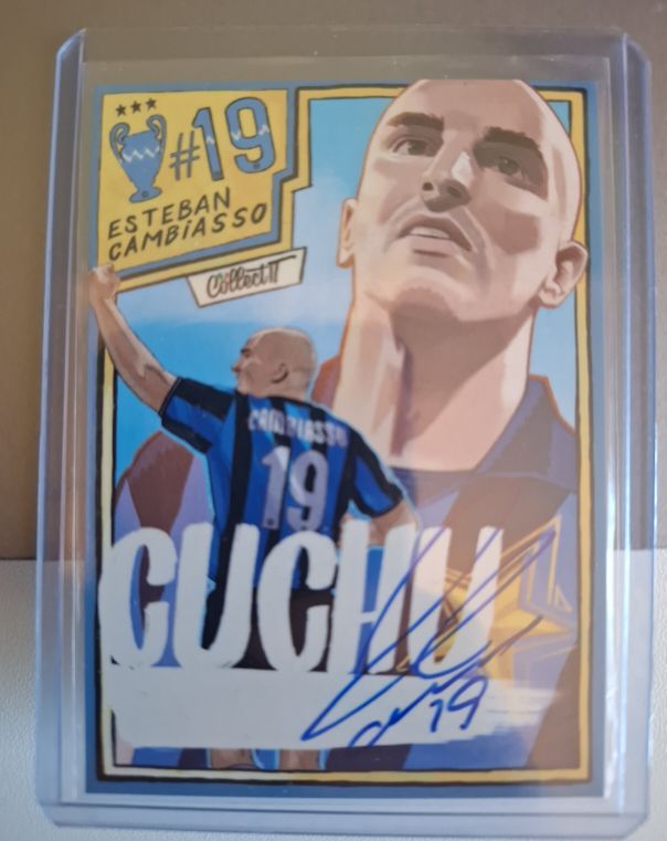 2025 Collect IT Esteban Cambiasso #19 — front