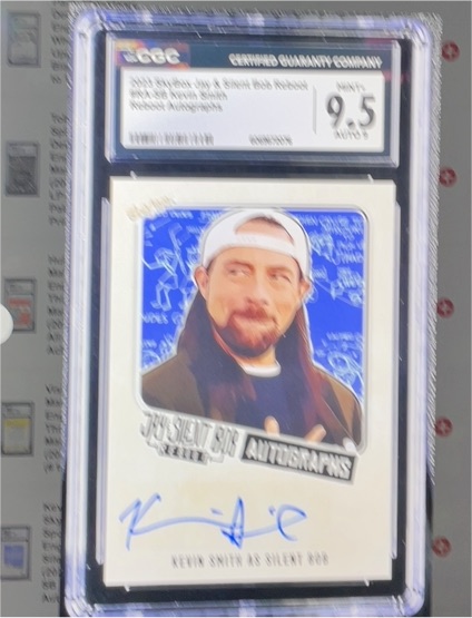 2023 Skybox Jay & Silent Bob Reboot Kevin Smith as Silent Bob Autograph — front