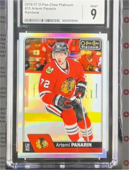 2016-17 O-Pee-Chee Platinum #33 Artemi Panarin — front