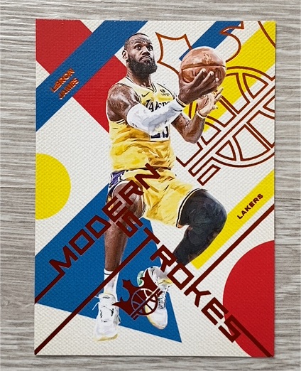 2024-25 Panini Court Kings #12 LeBron James — front