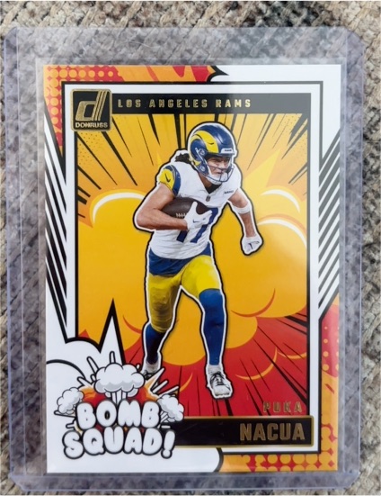 2024 Panini Donruss #11 Puka Nacua Bomb Squad — front