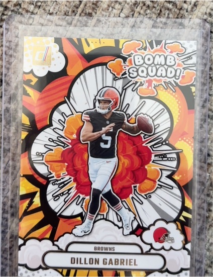 2025 Panini Donruss #BS-DGL Dillon Gabriel Bomb Squad — front