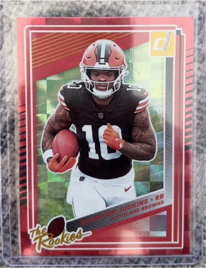 2025 Panini Donruss The Rookies #26 Quinshon Judkins — front