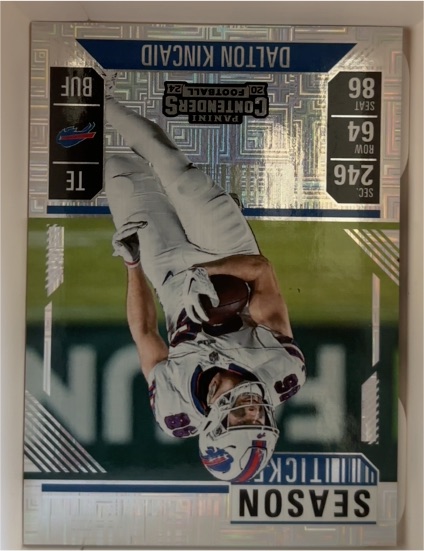 2024 Panini Contenders Season Ticket #86 Dalton Kincaid — front