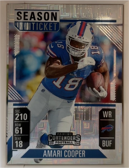 2024 Panini Contenders #22 Amari Cooper — front