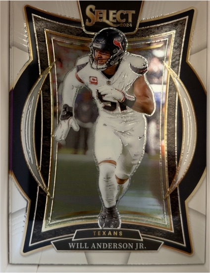 2024 Panini Select Will Anderson Jr. — front