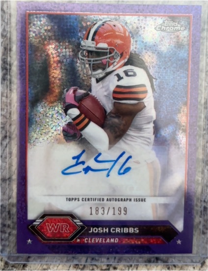 2023 Topps Chrome Composite #TCA-JC Josh Cribbs — front