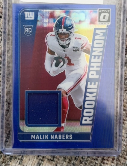 2024 Panini Donruss Optic Rookie Phenom #RPB-MNS Malik Nabers — front