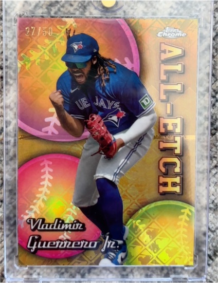 2024 Topps Chrome #CAE-3 Vladimir Guerrero Jr. Chrome All-Etch — front