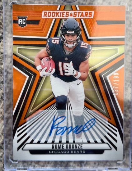 2024 Panini Rookies & Stars #186 Rome Odunze — front