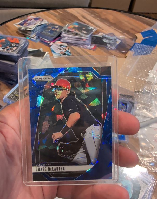 2025 Panini Prizm #7 Chase DeLauter — front
