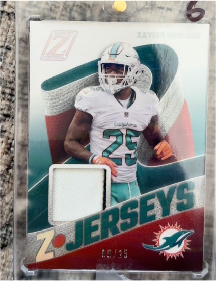 2021 Panini Zenith Z Jerseys #Xavien Howard — front
