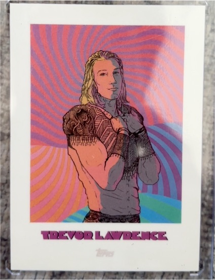 2021 Topps X Trevor Lawrence #45 Trevor Lawrence — front