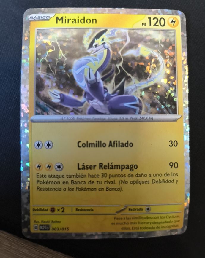 2025 McDonald's Pokémon Dragon Discovery #003 Miraidon — front