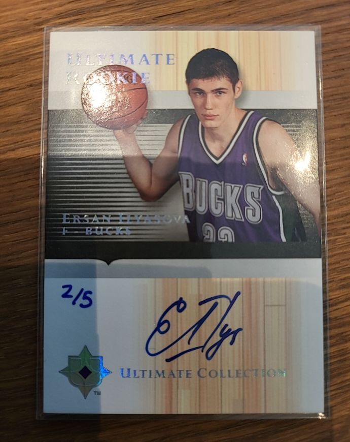 2005-06 Upper Deck Ultimate Collection Ultimate Rookie #unknown Ersan Ilyasova — front