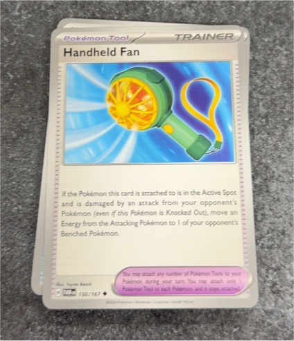 2024 Pokémon Twilight Masquerade #150 Handheld Fan — front