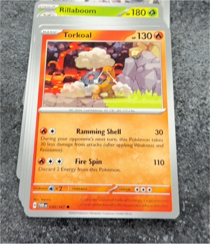 2024 Pokémon Scarlet & Violet Twilight Masquerade #030 Torkoal — front