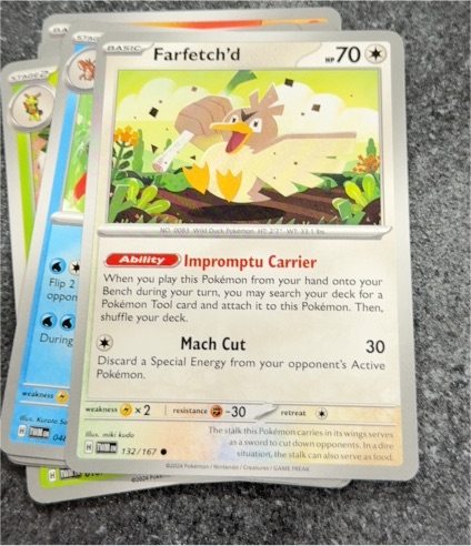 2024 Pokémon TCG SV06: Twilight Masquerade #132 Farfetch'd — front