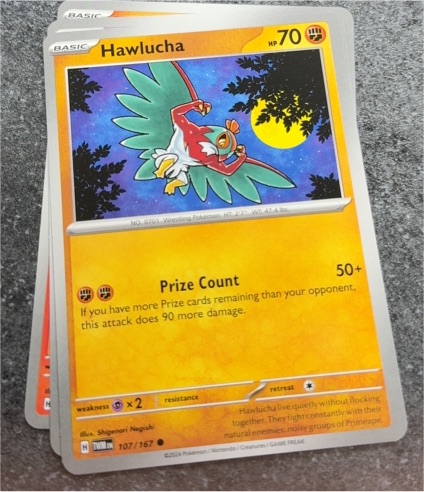 2024 Pokémon SV06: Twilight Masquerade #107 Hawlucha — front