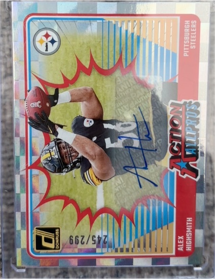 2024 Donruss #12 Alex Highsmith Action All-Pros Pittsburgh Steelers — front