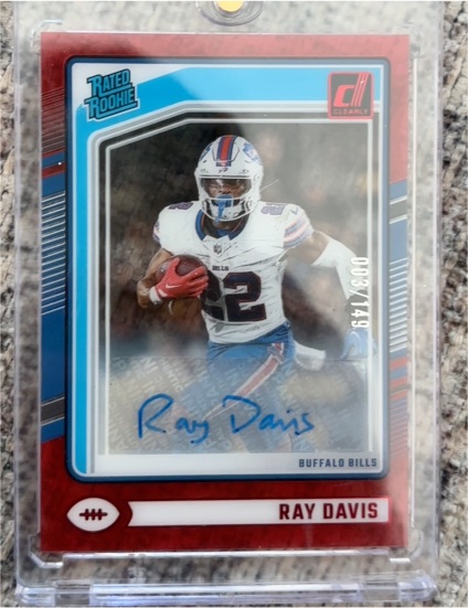 2024 Panini Clearly Donruss #283 Ray Davis — front