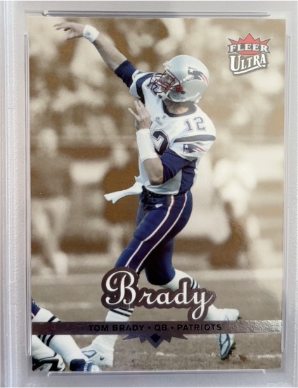 2006 Fleer Ultra #114 Tom Brady — front