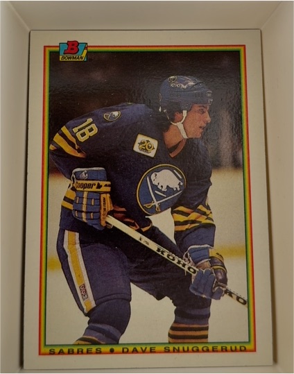 1990 Bowman #249 Dave Snuggerud — front