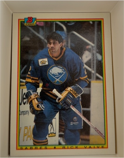 1990 Bowman #250 Rick Vaive — front