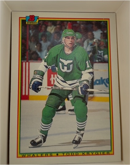 1990-91 Bowman #251 Todd Krygier — front