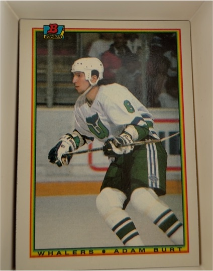 1990 Bowman #252 Adam Burt — front