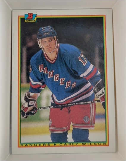 1990 Bowman #214 Carey Wilson — front