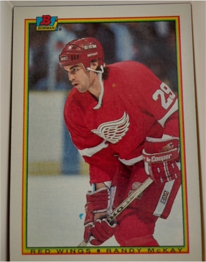 1990-91 Bowman #227 Randy McKay — front