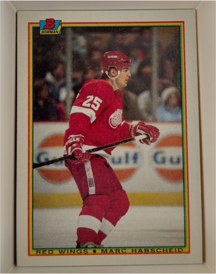 1990 Bowman #228 Marc Habscheid — front
