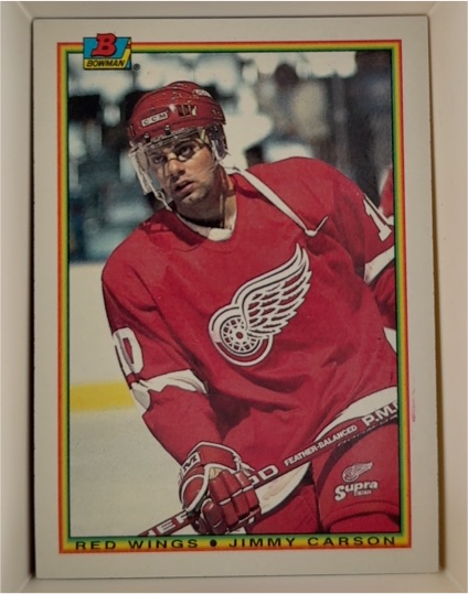 1990 Bowman #229 Jimmy Carson — front