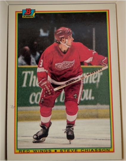 1990-91 Bowman #234 Steve Chiasson — front