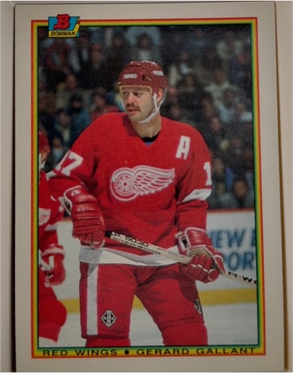 1990-91 Bowman #237 Gerard Gallant — front