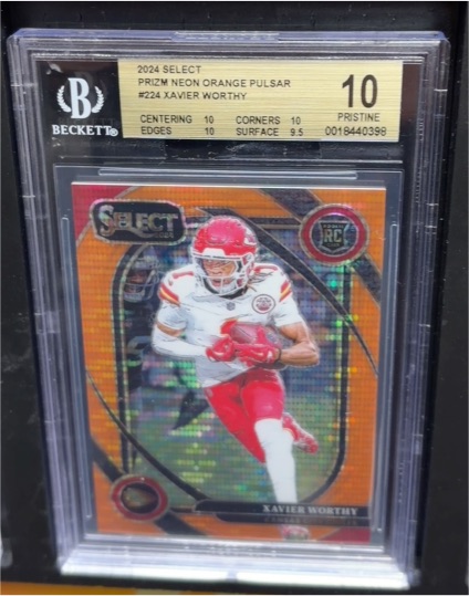 2024 Panini Select #224 Xavier Worthy — front